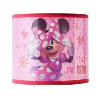 Idea Nuova Disney Minnie Mouse Stick Table Lamp With Printed Shade, 15.5