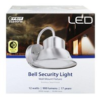 Feit Electric S8Bwm/850/Dd/Ss 12 Watt 900 Lumen 5000 Kelvin Stainless Steel Dusk To Dawn L Led Yard Light