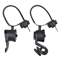 Princeton Tec Hard Hat Light Mounts - Black