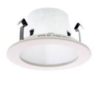 Rsa Lighting 112Wh Recessed Lighting Trim Frosted Lens White 4Inch