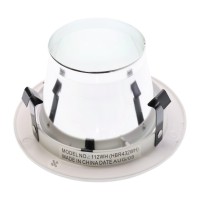 Rsa Lighting 112Wh Recessed Lighting Trim Frosted Lens White 4Inch