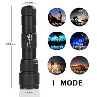 Ultrafire Single Mode Handheld Flashlight Wf-502B, Xp-E V6 Led, Super Power 1000 Lumens Hwawys Led Flashlights Small Pocket Torch