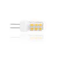 Xrzt 120V G4 Led Bulb Dimmable 30-35W Halogen Bulb Equivalent, Warm White 3000K 3W G4 Bi-Pin Base Led Bulb, 5-Pack