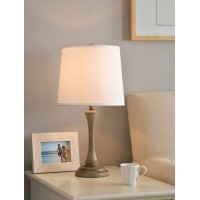 Kenroy Home 33273Wdg Acacia Table Lamp With Wood Grain Finish, Casual Style, 25