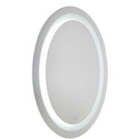 The quotReflections collectionquot mirrors feature LED lighting built in46 The LED is controlled by a small ON47OFF switch which is on the mirror the switch also allows control of the brightness46 This model is oval in shape46 FeaturesReflections Mirror5 