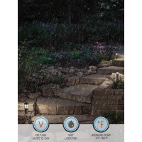 Leonlite 8-Pack Low Voltage Landscape Lights Pathway, 3W 12V Led Path Lights, Cri90+, Ip65 Waterproof Walkway Lights, Etl Listed, Bronze Aluminum Housing, 4000K Cool White