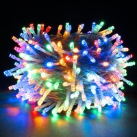 Led Christmas Lights, 75Ft 200 Leds Low Voltage String Fairy Lights, 8 Modes, Indoor And Outdoor Lights For Xmas Tree Garden Party Halloween Thanksgiving Festival (Warm White)