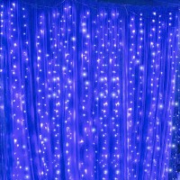 Twinkle Star 300 Led Window Fairy Curtain String Lights For Halloween Christmas Wedding Party Home Garden Bedroom Outdoor Indoor