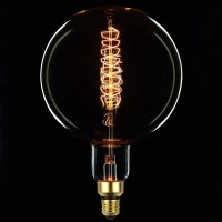 Tianfan Giant Edison Bulb G200 Vintage Incandescent 60W Spiral Filament 110130V E26 Big Size Light Bulb G200