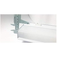 Ribbed Under Cabinet Acrylic Narrow Replacement Lens L-Shape Width 1-15/16 X Height 1 X Length 21 (Inches)