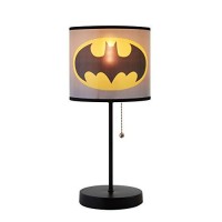 Warner Brothers Batman Stick Lamp, Gray