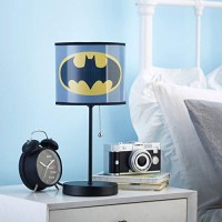 Warner Brothers Batman Stick Lamp, Gray