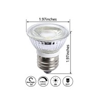 Ctkcom 5W Par16Hr16 Led Spotlight Bulb4 Pack E26E27 Cob Flood Light Bulb 36 Degree 450Lm 6000K Daylight White 50W Halogen B