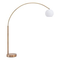 Brushed Brass Galactic Floor Lamp HomeRoots offering a wide variety of choices in the tensofthousands and growing in furniture lighting and home decor products at extremely competitive pricing Griffith Floor Lamp Brushed Brass Specifications Color Brushed