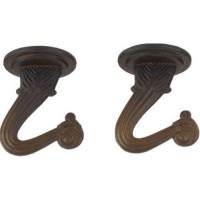 Westinghouse Lighting Corp 1-1/2-Inch Swag Hook For Ceiling Fixture, Oil Rubbed Bronze (Antique Bronze)