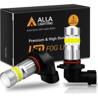 Alla Lighting COB72 H10 9145 LED bulbs fog light replacement the halogen or incandescent DRL or fog light bulbAlla Lighting pursues to offer the best valuable guaranteed led light bulbs for the customers this H10 9145 led fog light bulb adopts the origina