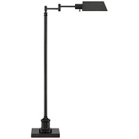 Regency Hill Jenson Traditional Adjustable Pharmacy Lamp Floor Standing Base Swing Arm 54 Tall Dark Bronze Metal Bright Downward Light For Living Room Reading House Bedroom