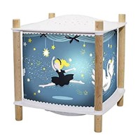 Trousselier - Ballerina - Night Light - Lantern Revolution 2.0 - Cry Detector & Musical & Wireless & Usb Rechargeable