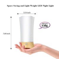 Deeplite Battery Operated Motion Sensor Night Light Small Cordless Table Lamp, Soft Glow Nightstand For Bathroom, Bedroom, Kidas Room, Hallway, Table Decor