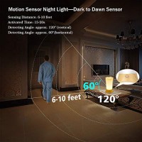 Deeplite Battery Operated Motion Sensor Night Light Small Cordless Table Lamp, Soft Glow Nightstand For Bathroom, Bedroom, Kidas Room, Hallway, Table Decor