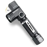 Flashlight, Nicron N7 600 Lumens Tactical Flashlight, 90 Degree Ip65 Waterproof Led Mini Flashlight 4 Modes- Best High Lumens Are For Camping, Outdoor, Hiking (Not Including Batteries)Gift