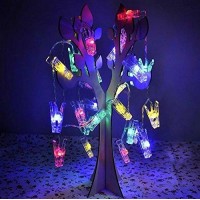 Magnoloran 20 Led Photo Clip Fairy Lights Led Twinkle Lights Starry Lights For Home Bedroom Halloween Thanksgiving Christmas Par