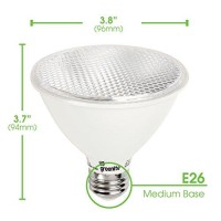 Led Par30 Short Neck Dimmable Flood Light Bulb, 11W (75W Equivalent), 900 Lumens, 3000K Bright White, 120V, Indoor/Outdoor, Energy Star Certified, Ul Listed (4 Pack)