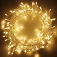 Twinkle Star 100 Led String Light For Wedding Party Bedroom,33 Ft For Plug In String Lights 8 Modes Waterproof For Indoor Outdoor (*Warm White, 33 Ft)