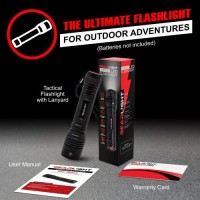 Gearlight S2000 Led Flashlight High Lumens - Super Bright, Powerful, Mid-Size Tactical Flashlight For Outdoor Activity & Emergency Use - Stocking Stuffer Christmas Gifts For Men