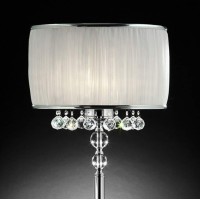 Benjara Benzara Traditional Table Lamp, White,