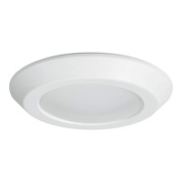 Halo Bld606930Whr Bld 6 In White Integrated Recessed Ceiling Light Trim At 3000K Soft Title 20 Compliant Led Direct Mount 6