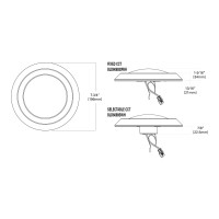 Halo Bld606930Whr Bld 6 In White Integrated Recessed Ceiling Light Trim At 3000K Soft Title 20 Compliant Led Direct Mount 6