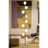 Hsyile Lighting Ku300198 Cozy Elegant Modern Creative Floor Lamp For Living Room,Bedroom,Office,9 Lights