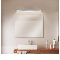 Bonlux Led Bathroom Vanity Mirror Lighting - 22 Inch 9W Long Shade Modern Makeup Mirror Lamp With Us Onoff Plug For Dressing Room, Cabinet Mirror Lighting, Wall Sconce Lighting, Daylight 6000K