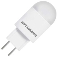 Sylvania 74661 Ultra Led Bulb, Specialty, T6 Lamp, 20 W Equivalent, Gy6.35 Lamp Base, Frosted, 3000 K Color Temp