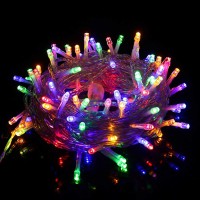 Twinkle Star, 4 Inches Indoor Outdoor, Led String Light Plug In String Lights 8 Modes Waterproof For Christmas Tree Wedding Party Bedroom Wall Decoration