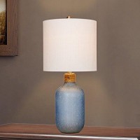 Cory Martin W-5158Bl Table Lamp, 26, Frosted Blue