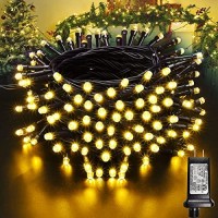 Lyhope Christmas Lights, Low Voltage 66Ft 200 Led Christmas Lights - With 30V Ul Certified Power Supply Adapter String Lights For Indoor, Wedding And Holiday Decorations (Warm White)