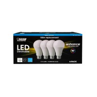 Feit Dimmable Led 5000K Daylight 4-Pack (100W Replacement) 17.5W