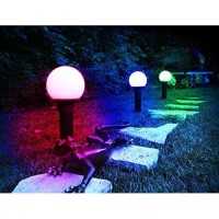 Solus 12V Chameleon Par36 Led 16-Color Changing Landscape Light Bulb With Remote Control And Memory, Any Occasion, 3W (Comparable W 50W Halo Lamp), Up To 50K Hrs Bulb Life