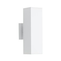 Cerdeco 37851Tz Brandon 2-Light Aluminum Outdoor Wall Light, Matte White Exterior Up Down Light Fixture[Ul Listed]