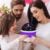 Dithin Star Projector Night Light For Kids, Starry Night Lights Lamp For Bedroom Gifts For 3-12 Year Old Girls Boys Toys Age 4 5 6 7 8-12 Year Old Gifts Christmas Birthday Gift Age 4-10 Purple