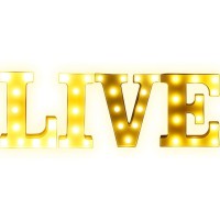 Creation Core 87 Tall Large Led Live Marquee Signs Battery Operated Warm White Light Up Letters For Home Bedroom Office Weddin