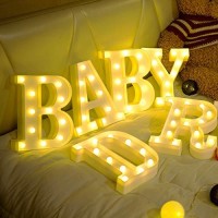 Creation Core 87 Tall Large Led Live Marquee Signs Battery Operated Warm White Light Up Letters For Home Bedroom Office Weddin