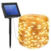 Amir Upgraded Solar String Lights786Ft 240 Led Copper Wire Light 8 Modes Starry Lights Waterproof Ip65 Fairy Christams Decor