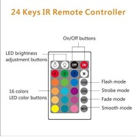 Cplid Usb Tv Backlight Rgb Led Neon Accent Lights Strips For 32 To 43 Inch Hdtv Bias Lighting With Remote - Usb Powered Tv Behind Lighting Led Strip