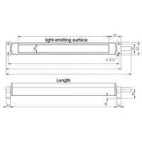 Qujiline16W 24V Ip68 Explosion Proof Led Light/Tube Long 22.8