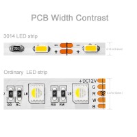 Btf-Lighting Natural White Light Ultra Bright Flexible 3014 Led Strip Extremely Narrow 3.0Mm Pcb Smd3014 90Led/M Dc12V 16.4Ft 5M 450Led 45W Ip30 Led Tape Light