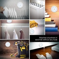 Vont Motion Sensor Light, Closet Light, Wall Light, Stick Anywhere, Battery Operated Lights, Perfect For Staircase, Hallway, Bathroom, Bedroom, Kitchen, Cabinet (3 Pack, Cool White)