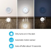 Vont Motion Sensor Light, Closet Light, Wall Light, Stick Anywhere, Battery Operated Lights, Perfect For Staircase, Hallway, Bathroom, Bedroom, Kitchen, Cabinet (3 Pack, Cool White)